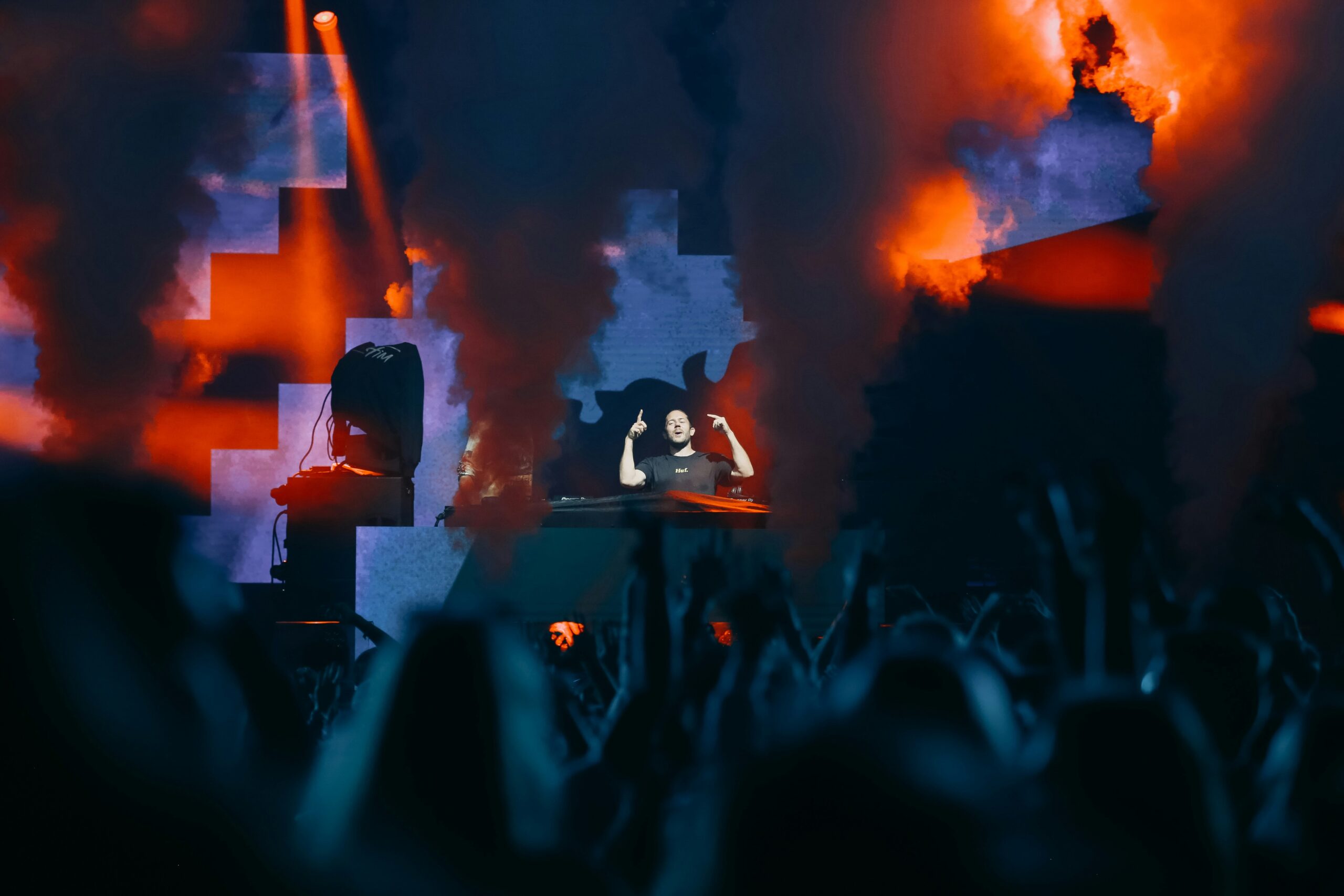 Lil Nas X avatar performing on stage during his Roblox virtual concert.