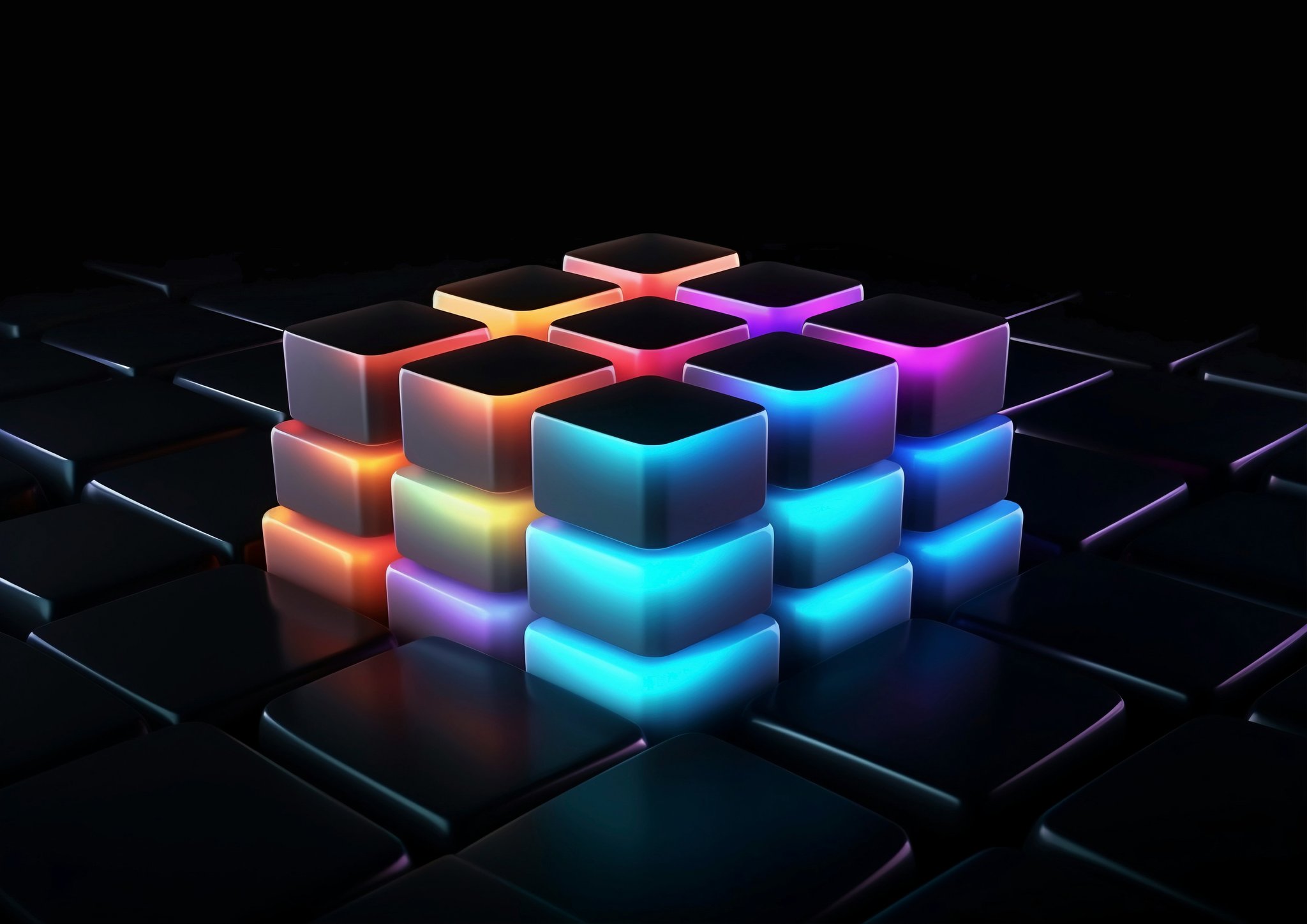An example of a poorly designed Roblox event build with cluttered textures and laggy gameplay.
